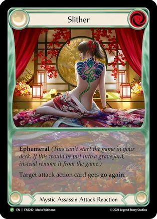 Slither - FAB242 (FAB242) - Flesh and Blood: Promo Cards Cold Foil