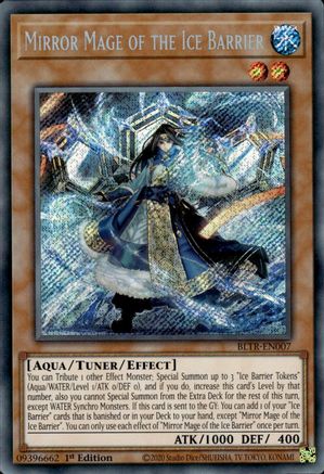 Mirror Mage of the Ice Barrier (BLTR-EN007) - Battles of Legend: Terminal Revenge 1st Edition - Premium Yugioh Single from Konami - Just $2.02! Shop now at Game Crave Tournament Store