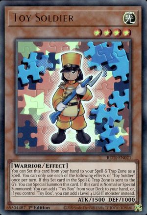 Toy Soldier (BLTR-EN021) - Battles of Legend: Terminal Revenge 1st Edition - Premium Yugioh Single from Konami - Just $0.36! Shop now at Game Crave Tournament Store