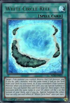White Circle Reef (BLTR-EN035) - Battles of Legend: Terminal Revenge 1st Edition - Premium Yugioh Single from Konami - Just $0.25! Shop now at Game Crave Tournament Store