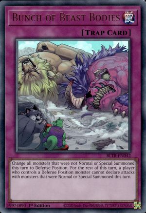 Bunch of Beast Bodies (BLTR-EN042) - Battles of Legend: Terminal Revenge 1st Edition - Premium Yugioh Single from Konami - Just $0.25! Shop now at Game Crave Tournament Store