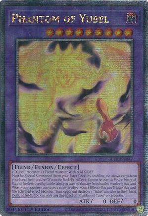 Phantom of Yubel (Quarter Century Secret Rare) (BLTR-EN047) - Battles of Legend: Terminal Revenge 1st Edition - Premium Yugioh Single from Konami - Just $48.09! Shop now at Game Crave Tournament Store