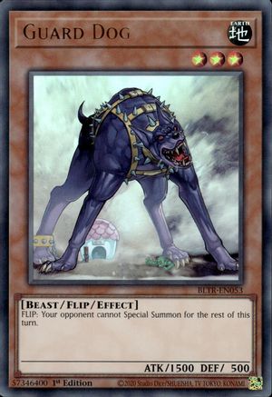 Guard Dog (BLTR-EN053) - Battles of Legend: Terminal Revenge 1st Edition - Premium Yugioh Single from Konami - Just $0.25! Shop now at Game Crave Tournament Store