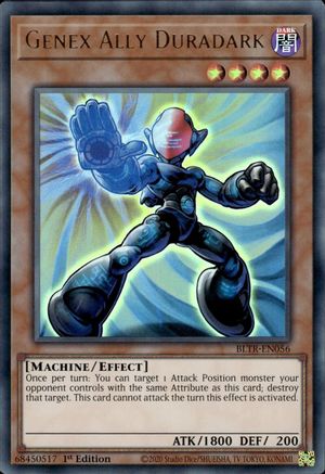 Genex Ally Duradark (BLTR-EN056) - Battles of Legend: Terminal Revenge 1st Edition - Premium Yugioh Single from Konami - Just $0.25! Shop now at Game Crave Tournament Store
