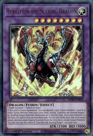 Lubellion the Searing Dragon (BLTR-EN115) - Battles of Legend: Terminal Revenge 1st Edition - Premium Yugioh Single from Konami - Just $0.25! Shop now at Game Crave Tournament Store