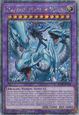 Dragon Master Magia (Quarter Century Secret Rare) (BLTR-EN118) - Battles of Legend: Terminal Revenge 1st Edition - Premium Yugioh Single from Konami - Just $674.45! Shop now at Game Crave Tournament Store
