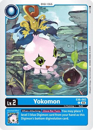 Yokomon (EX6-002) - Infernal Ascension - Premium Digimon Single from Bandai - Just $0.25! Shop now at Game Crave Tournament Store
