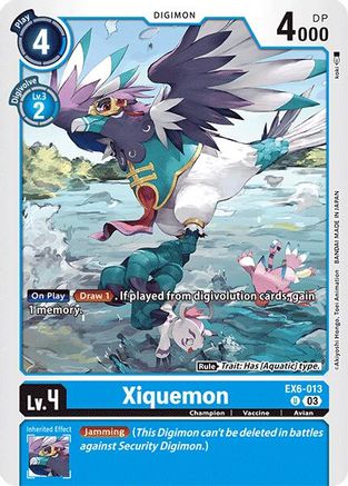 Xiquemon (EX6-013) - Infernal Ascension - Premium Digimon Single from Bandai - Just $0.27! Shop now at Game Crave Tournament Store