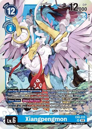 Xiangpengmon (EX6-015) - Infernal Ascension Foil - Premium Digimon Single from Bandai - Just $2.57! Shop now at Game Crave Tournament Store
