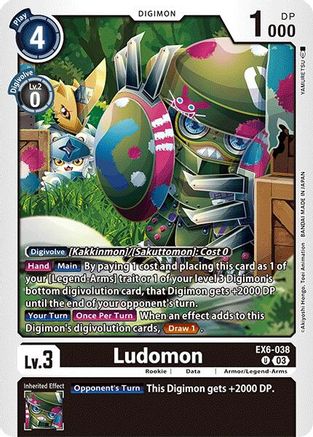 Ludomon (EX6-038) - Infernal Ascension - Premium Digimon Single from Bandai - Just $0.25! Shop now at Game Crave Tournament Store