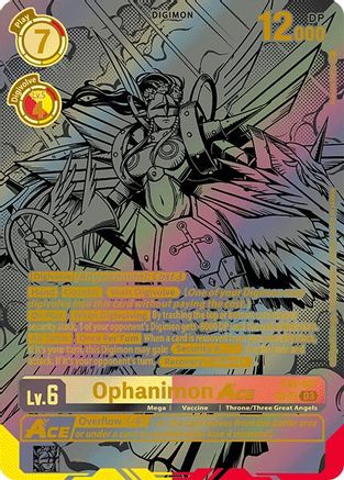 Ophanimon ACE (Textured) (EX6-027) - Infernal Ascension Foil - Premium Digimon Single from Bandai - Just $133.95! Shop now at Game Crave Tournament Store
