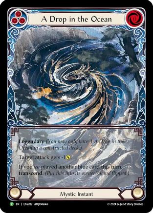 A Drop in the Ocean // Inner Chi - LGS282 (MST095) - Flesh and Blood: Promo Cards Rainbow Foil - Premium Flesh And Blood Single from Legend Story Studios - Just $4.13! Shop now at Game Crave Tournament Store