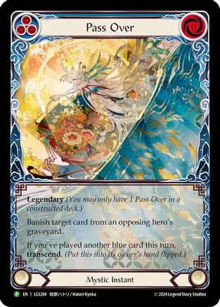 Pass Over // Inner Chi - LGS284 (LGS284) - Flesh and Blood: Promo Cards Rainbow Foil