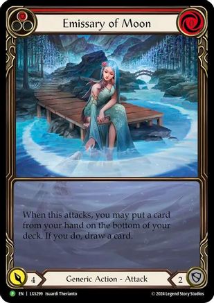 Emissary of Moon - LGS299 (LGS299) - Flesh and Blood: Promo Cards Rainbow Foil
