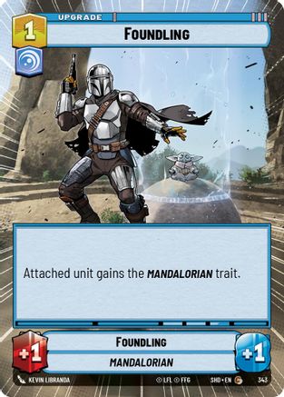 Foundling (Hyperspace) (343) - Shadows of the Galaxy Foil - Premium Star Wars: Unlimited Single from Shadows of the Galaxy - Just $0.08! Shop now at Game Crave Tournament Store