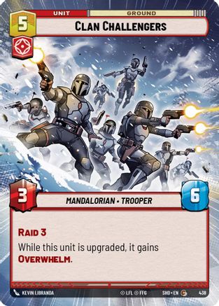 Clan Challengers (Hyperspace) (438) - Shadows of the Galaxy - Premium Star Wars: Unlimited Single from Shadows of the Galaxy - Just $0.08! Shop now at Game Crave Tournament Store