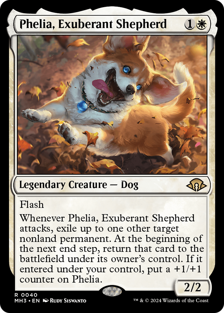Phelia, Exuberant Shepherd (MH3-040) - Modern Horizons 3 Foil - Premium MTG Single from Wizards of the Coast - Just $3.54! Shop now at Game Crave Tournament Store