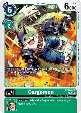 Gargomon (BT17-046) - Secret Crisis - Premium Digimon Single from Bandai - Just $0.25! Shop now at Game Crave Tournament Store
