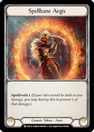 Spellbane Aegis (FAB155) - Flesh and Blood: Promo Cards Cold Foil