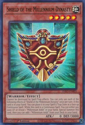 Shield of the Millennium Dynasty (INFO-EN003) - The Infinite Forbidden 1st Edition - Premium Yugioh Single from Konami - Just $3.03! Shop now at Game Crave Tournament Store