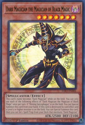 Dark Magician the Magician of Black Magic (INFO-EN006) - The Infinite Forbidden 1st Edition - Premium Yugioh Single from Konami - Just $2.14! Shop now at Game Crave Tournament Store