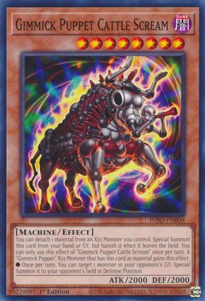 Gimmick Puppet Cattle Scream (INFO-EN009) - The Infinite Forbidden 1st Edition - Premium Yugioh Single from Konami - Just $0.25! Shop now at Game Crave Tournament Store