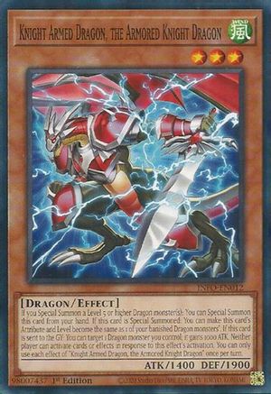 Knight Armed Dragon, the Armored Knight Dragon (INFO-EN012) - The Infinite Forbidden 1st Edition - Premium Yugioh Single from Konami - Just $0.25! Shop now at Game Crave Tournament Store
