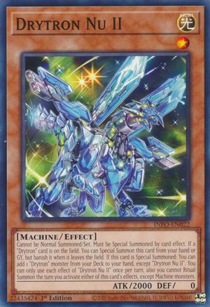 Drytron Nu II (INFO-EN022) - The Infinite Forbidden 1st Edition - Premium Yugioh Single from Konami - Just $0.25! Shop now at Game Crave Tournament Store