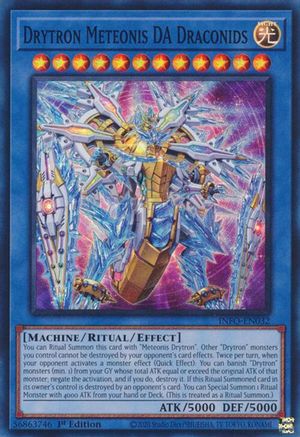 Drytron Meteonis DA Draconids (INFO-EN032) - The Infinite Forbidden 1st Edition - Premium Yugioh Single from Konami - Just $0.25! Shop now at Game Crave Tournament Store