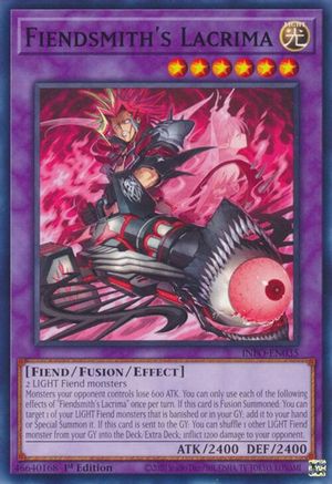 Fiendsmith's Lacrima (INFO-EN035) - The Infinite Forbidden 1st Edition - Premium Yugioh Single from Konami - Just $0.25! Shop now at Game Crave Tournament Store