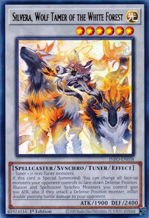 Silvera, Wolf Tamer of the White Forest (INFO-EN038) - The Infinite Forbidden 1st Edition - Premium Yugioh Single from Konami - Just $1.92! Shop now at Game Crave Tournament Store