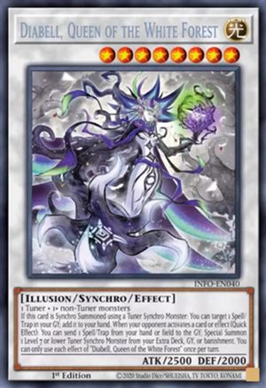 Diabell, Queen of the White Forest (INFO-EN040) - The Infinite Forbidden 1st Edition - Premium Yugioh Single from Konami - Just $2.92! Shop now at Game Crave Tournament Store