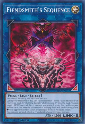 Fiendsmith's Sequence (INFO-EN047) - The Infinite Forbidden 1st Edition - Premium Yugioh Single from Konami - Just $0.25! Shop now at Game Crave Tournament Store