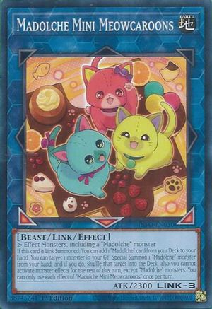 Madolche Mini Meowcaroons (INFO-EN050) - The Infinite Forbidden 1st Edition - Premium Yugioh Single from Konami - Just $0.25! Shop now at Game Crave Tournament Store