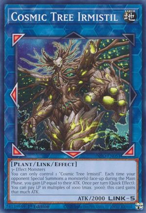 Cosmic Tree Irmistil (INFO-EN051) - The Infinite Forbidden 1st Edition - Premium Yugioh Single from Konami - Just $0.25! Shop now at Game Crave Tournament Store