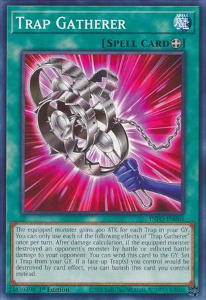 Trap Gatherer (INFO-EN065) - The Infinite Forbidden 1st Edition - Premium Yugioh Single from Konami - Just $0.25! Shop now at Game Crave Tournament Store
