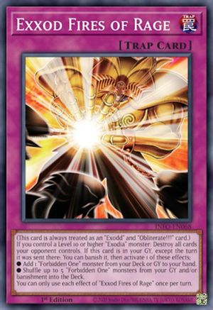 Exxod Fires of Rage (INFO-EN068) - The Infinite Forbidden 1st Edition - Premium Yugioh Single from Konami - Just $0.34! Shop now at Game Crave Tournament Store