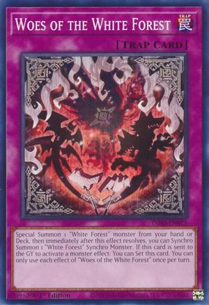 Woes of the White Forest (INFO-EN071) - The Infinite Forbidden 1st Edition - Premium Yugioh Single from Konami - Just $0.25! Shop now at Game Crave Tournament Store