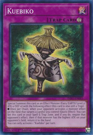 Kuebiko (INFO-EN083) - The Infinite Forbidden 1st Edition - Premium Yugioh Single from Konami - Just $0.25! Shop now at Game Crave Tournament Store