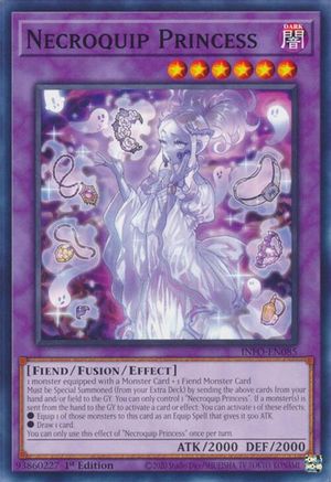 Necroquip Princess (INFO-EN085) - The Infinite Forbidden 1st Edition - Premium Yugioh Single from Konami - Just $0.25! Shop now at Game Crave Tournament Store