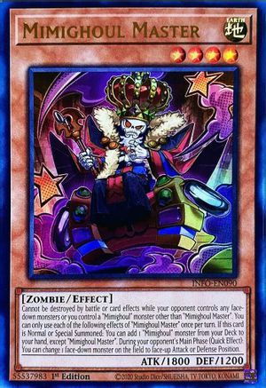 Mimighoul Master (INFO-EN090) - The Infinite Forbidden 1st Edition - Premium Yugioh Single from Konami - Just $0.64! Shop now at Game Crave Tournament Store