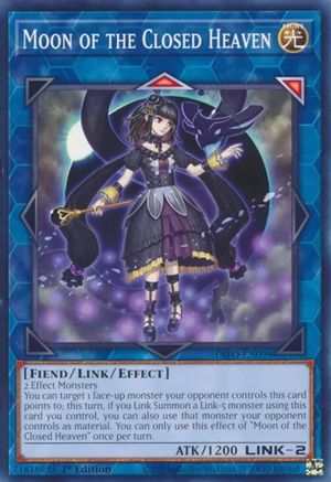 Moon of the Closed Heaven (INFO-EN098) - The Infinite Forbidden 1st Edition - Premium Yugioh Single from Konami - Just $0.25! Shop now at Game Crave Tournament Store