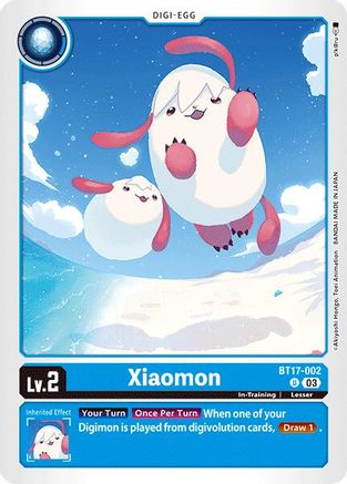 Xiaomon (BT17-002) - Secret Crisis - Premium Digimon Single from Bandai - Just $0.25! Shop now at Game Crave Tournament Store