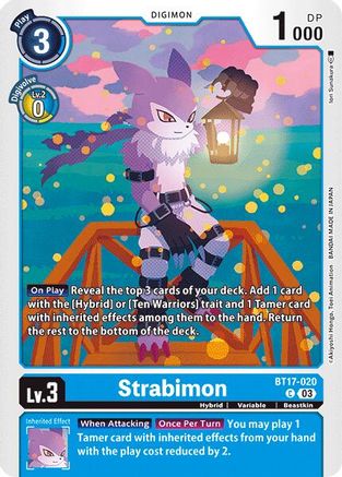 Strabimon (BT17-020) - Secret Crisis - Premium Digimon Single from Bandai - Just $0.25! Shop now at Game Crave Tournament Store