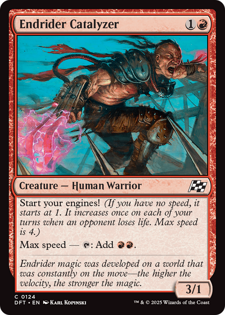 Endrider Catalyzer (DFT-124) - Aetherdrift Foil - Premium MTG Single from Wizards of the Coast - Just $0.08! Shop now at Game Crave Tournament Store