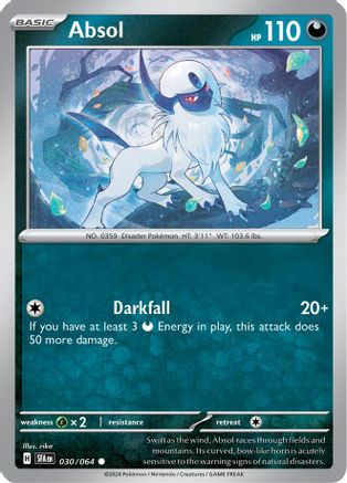 Absol 30 - SV Shrouded Fable - Premium Pokemon Single from Nintendo - Just $0.25! Shop now at Game Crave Tournament Store