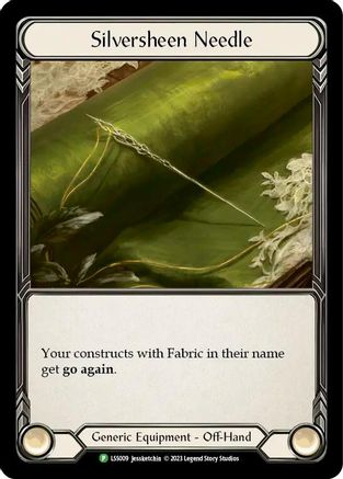 Silversheen Needle (LSS009) - Flesh and Blood: Promo Cards Cold Foil