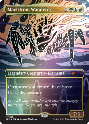 Maelstrom Wanderer (Rainbow Foil) (SLD-1319) - Secret Lair Drop Series Foil - Premium MTG Single from Wizards of the Coast - Just $2.60! Shop now at Game Crave Tournament Store