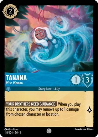 Tanana - Wise Woman (156/204) - Shimmering Skies - Premium Lorcana Single from Shimmering Skies - Just $0.25! Shop now at Game Crave Tournament Store
