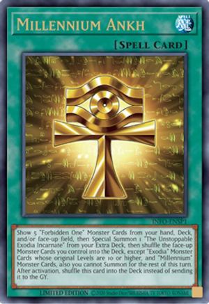 Millennium Ankh (INFO-ENSP1) (INFO-ENSP1) - The Infinite Forbidden Limited - Premium Yugioh Single from Konami - Just $8.44! Shop now at Game Crave Tournament Store